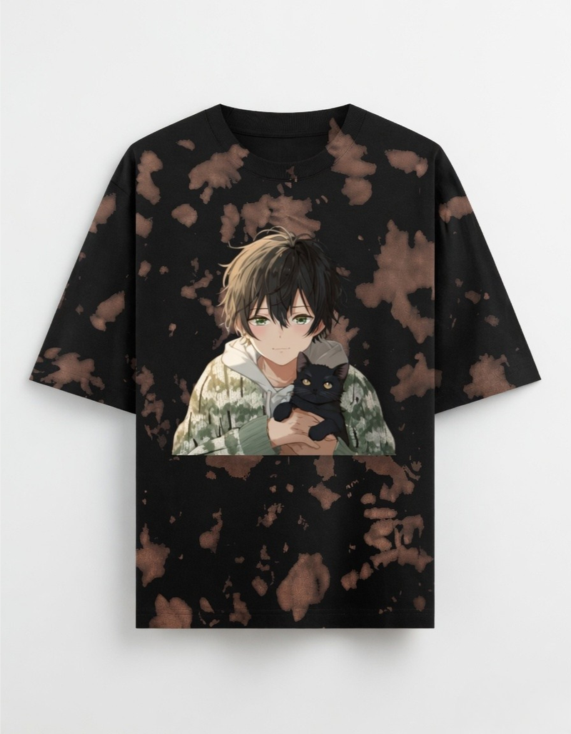 Unisex Tie Dye Oversized T-Shirt