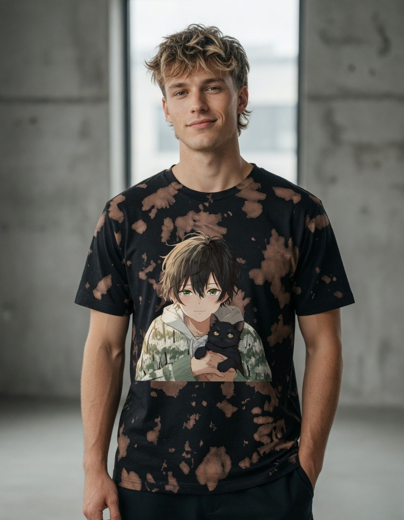 Unisex Tie Dye Oversized T-Shirt
