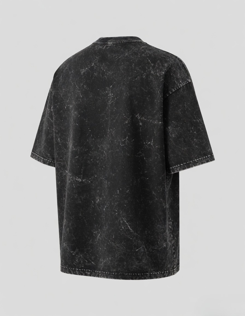 Unisex Acid Washed Oversized Tee