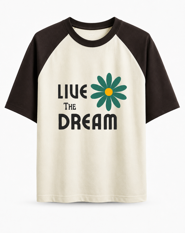 Urban Cool: Unisex Oversized Raglan Top - 100% Cotton for All-Day Comfort
